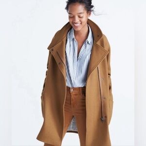 Madewell Camel Brown Coat